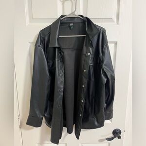 WILD FABLE PLEATHER JACKET